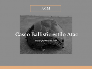 -Casco Ballistic estilo Atac