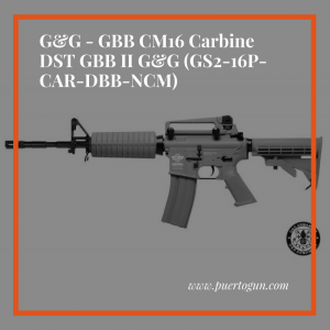 G&G - GBB CM16 Carbine DST GBB II G&G (GS2-16P-CAR-DBB-NCM)