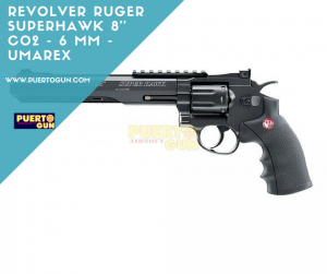 Revolver Ruger Superhawk 8'' Co2 - 6 mm - UMAREX