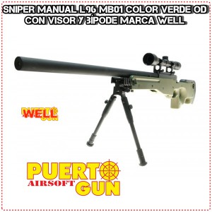 sniper-manual-l96-mb01-color-verde-od-con-visor-y-bipode-marca-well