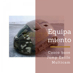 Casco base Jump Estilo Multicam