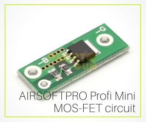 AIRSOFTPRO Profi Mini MOS-FET circuit