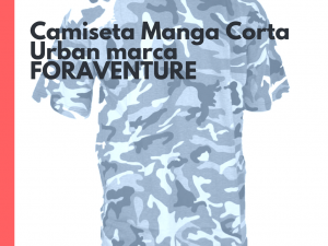 Camiseta Manga Corta Urban marca FORAVENTURE
