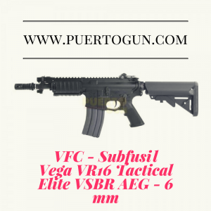 VFC - Subfusil Vega VR16 Tactical Elite VSBR AEG - 6 mm