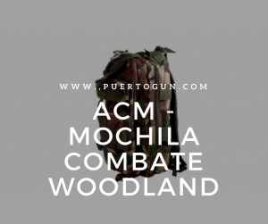 ACM - MOCHILA COMBATE WOODLAND