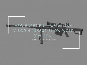 AEG BARET FULL METAL TAN VISOR 4-16X50E SNOW WOLF (SW-02A)