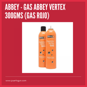 ABBEY - Gas ABBEY VERTEX 300gms (Gas Rojo)