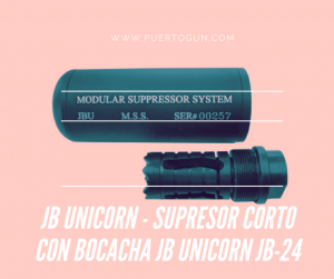 JB UNICORN - SUPRESOR CORTO CON BOCACHA JB UNICORN JB-24