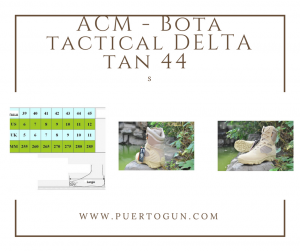 ACM - Bota tactical DELTA tan 44