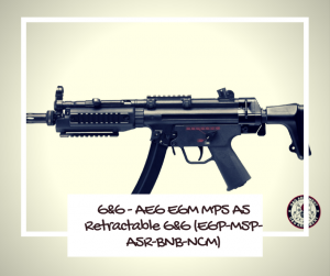 G&G - AEG EGM MP5 A5 Retractable G&G (EGP-M5P-A5R-BNB-NCM)